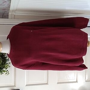 Chaps Ralph Lauren XL burgendy mens sweater